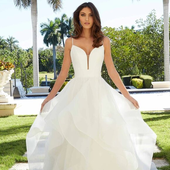 Brand New Unaltered Morilee Felina Wedding Gown